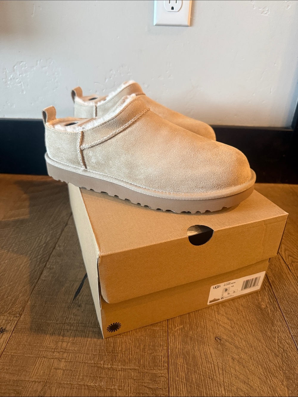 UGG Classic Micro Slippers in Sand